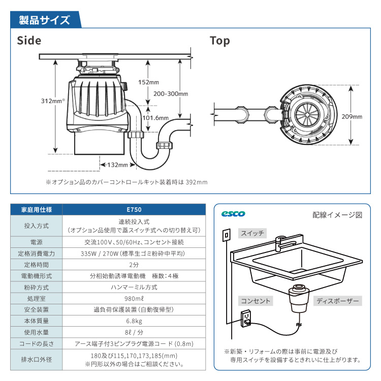 E750 仕様書
